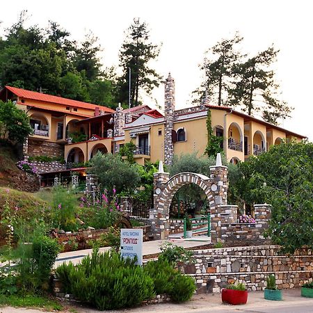 Castle Pontos Hotel Skala Potamia  Bagian luar foto