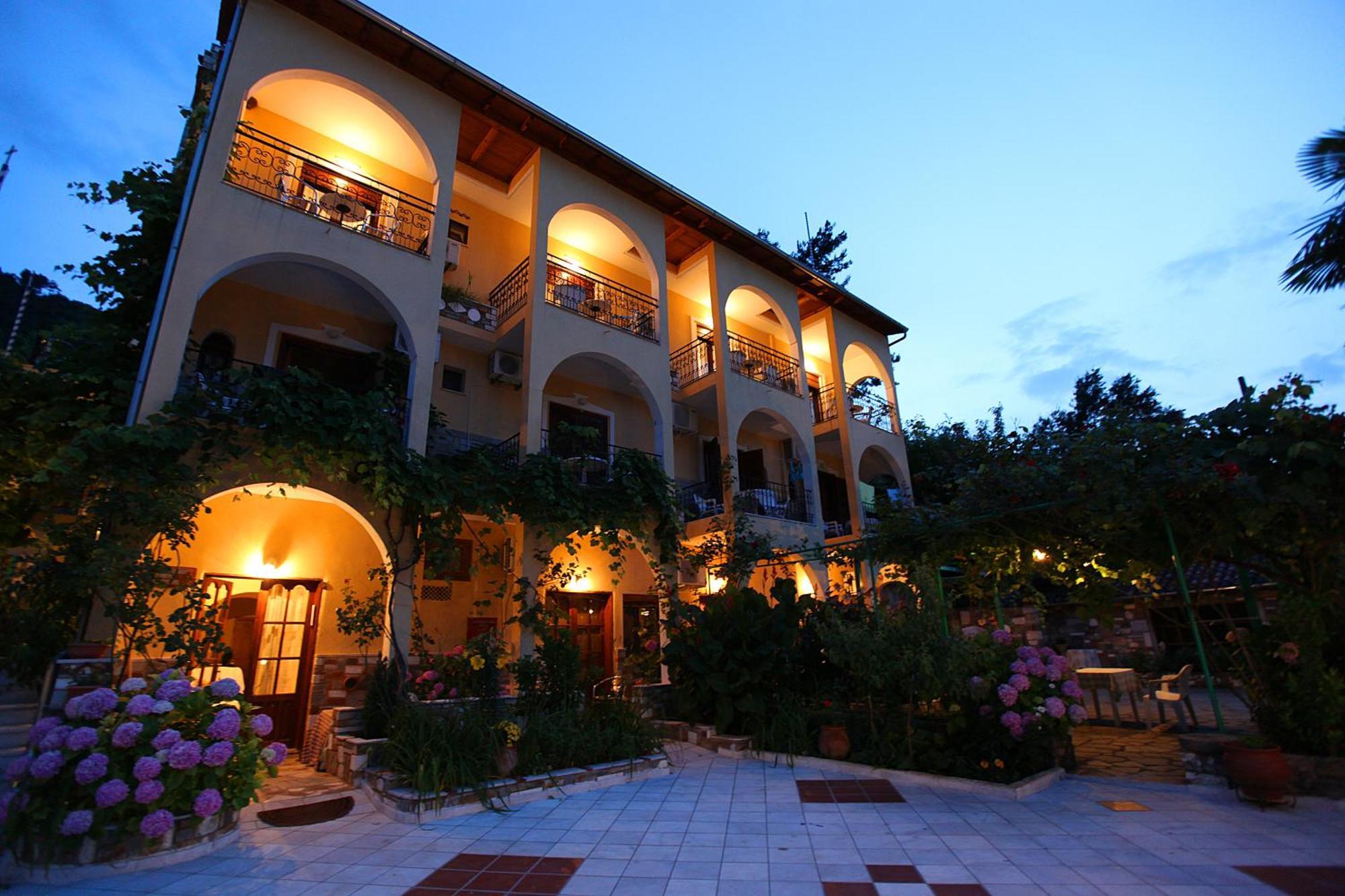 Castle Pontos Hotel Skala Potamia  Bagian luar foto