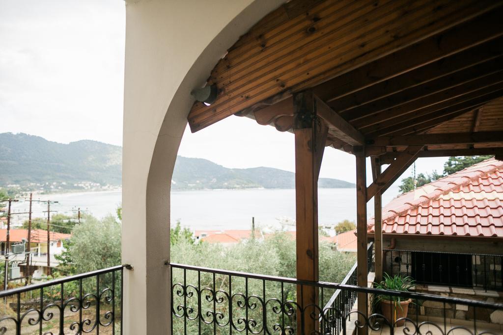 Castle Pontos Hotel Skala Potamia  Bagian luar foto