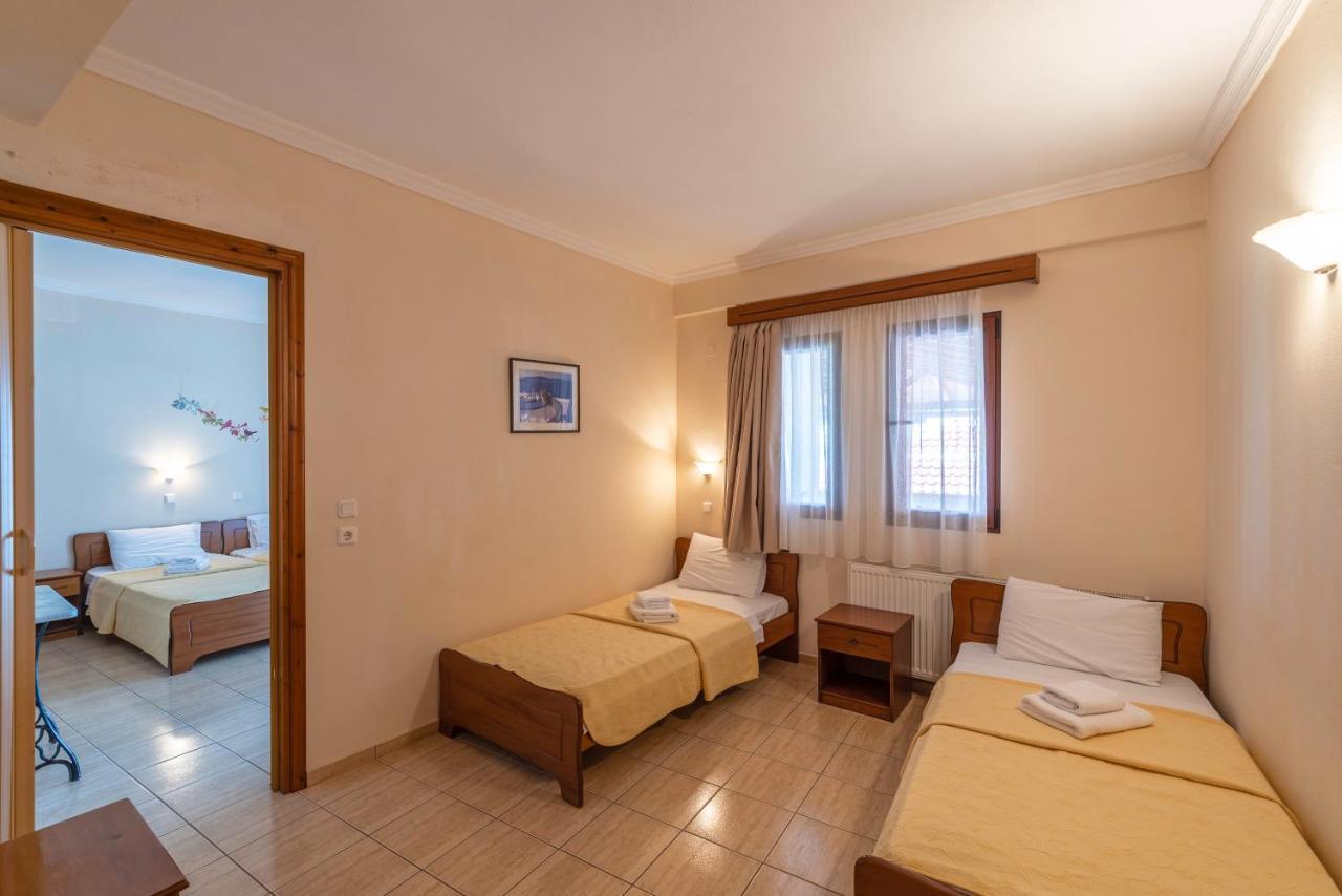 Castle Pontos Hotel Skala Potamia  Bagian luar foto