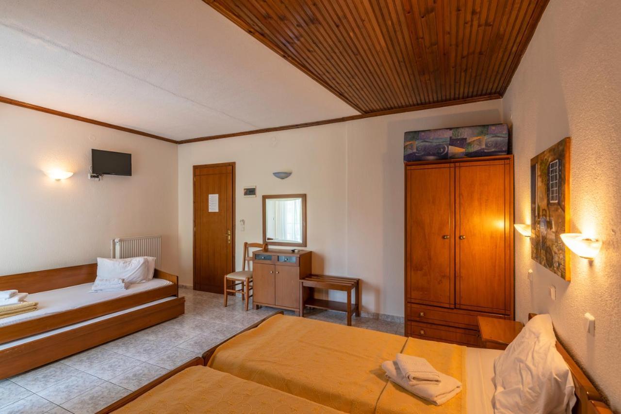 Castle Pontos Hotel Skala Potamia  Bagian luar foto