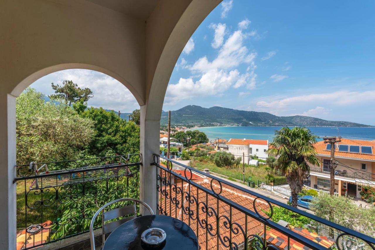 Castle Pontos Hotel Skala Potamia  Bagian luar foto